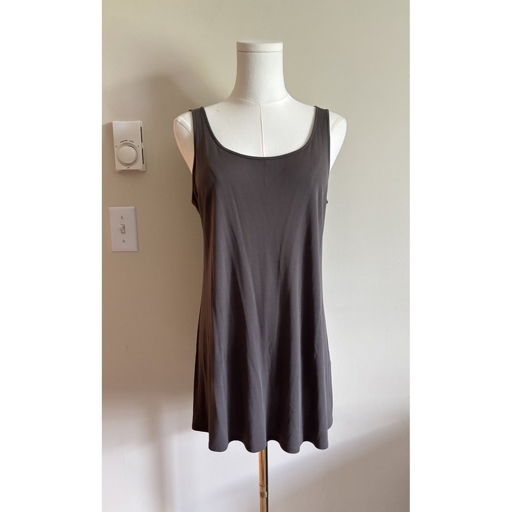 Quiet‎ Luxury 100% Silk Eileen Fisher Silk Tunic Top Minimalist Chic Small
